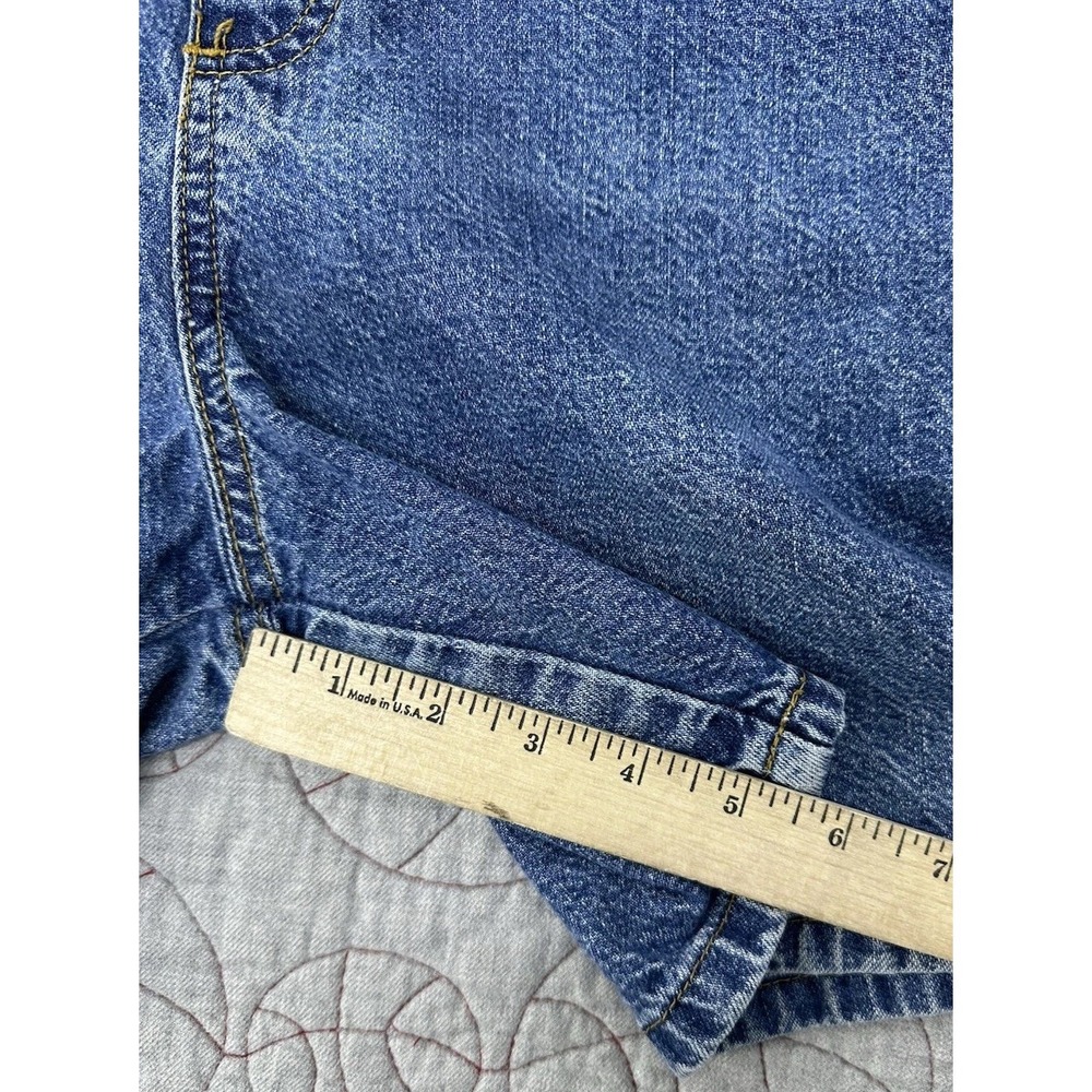 VTG 90s Rockies Relaxed Women's Denim Overalls / Size Large - Picture 13 of 13